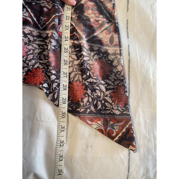 Energe Shirt‎ Women 1X Teal Tunic Top 3/4 Sleeves Crochet Beads - Picture 8 of 10